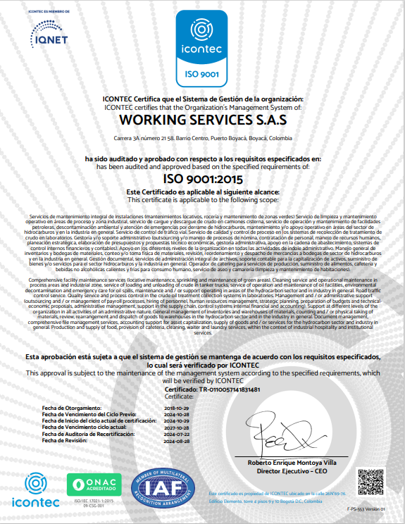 ISO 9001-2015